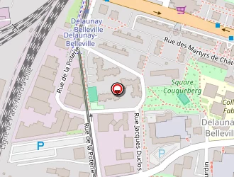 Carte de Institut Medico Educatif (ime) à Saint-denis