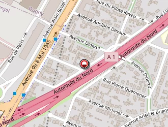 Carte de Narelec à Blanc-mesnil (le)