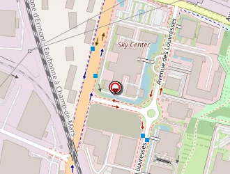 Carte de Mota Gestion à Gennevilliers