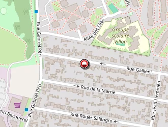 Carte de D.j Fermeture à Sevran