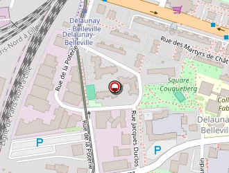 Carte de Secours Populaire à Saint-denis