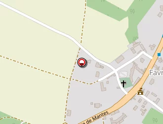 Carte de Or Cadre à Favrieux