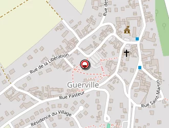 Carte de C.l.s.h Les Juliennes à Guerville