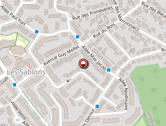 Carte de Boulangerie Des Sablons à Sevran