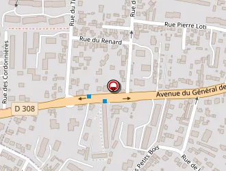 Carte de Chez Patrick Bed And Breakfast à Maisons-laffitte