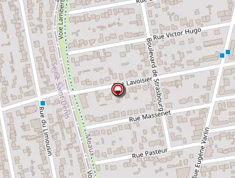 Carte de J.p.l. à Villeparisis