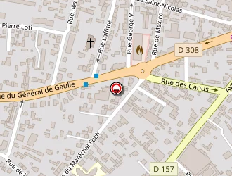 Carte de De Ferran Nicolas à Maisons-laffitte