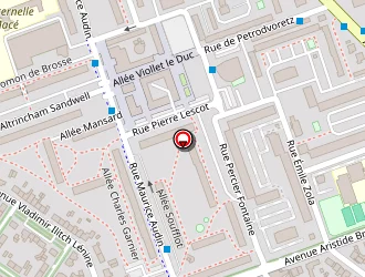 Carte de Groupe Scolaire Maxime Gorki Et Victor Hugo à Blanc-mesnil (le)