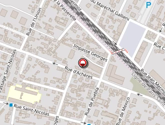 Carte de Ribeiro à Maisons-laffitte