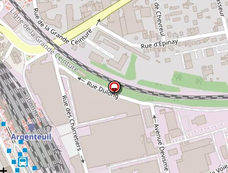 Carte de Trans Best Services à Argenteuil