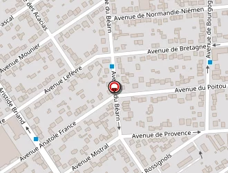 Carte de Sfrontato Laura à Villeparisis