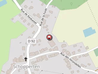 Carte de Mairie-ecole à Schopperten