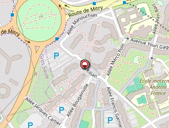 Carte de Krid Soraya à Sevran