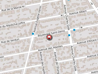 Carte de Finea Est à Villeparisis