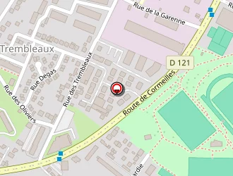 Carte de Stade à Sartrouville