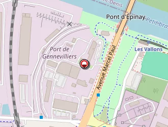 Carte de Sebac à Gennevilliers