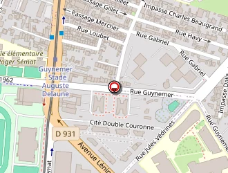 Carte de Sauser Jean-jacques à Saint-denis