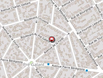 Carte de Dmd Coiffure à Villepinte