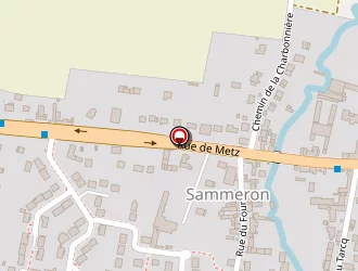 Carte de Aux Beaufs à Sammeron