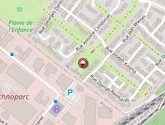 Carte de Pirès Marie Goretti à Achères