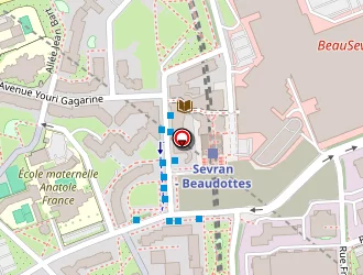 Carte de Ecole Dolto à Sevran
