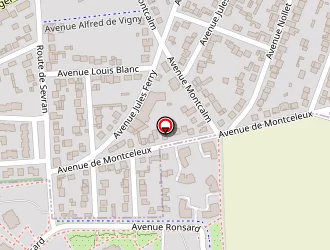 Carte de Mairie De Sevran à Sevran