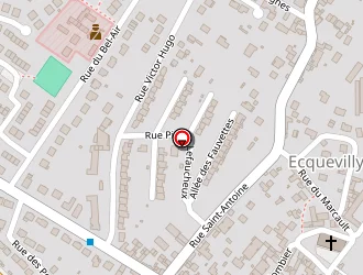 Carte de Le Pape Audrey à Ecquevilly