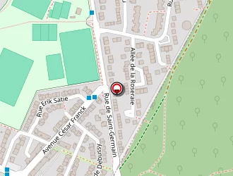 Carte de Mayer Brice à Achères