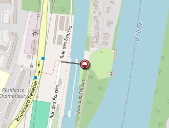 Carte de Auberges Des Ecluses à Carrières-sous-poissy