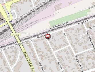 Carte de Ecole à Argenteuil