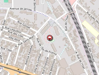 Carte de Franprix Danix à Épinay-sur-seine