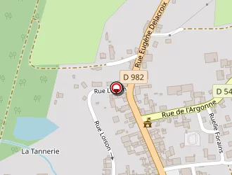 Carte de Evolution à Givry-en-argonne