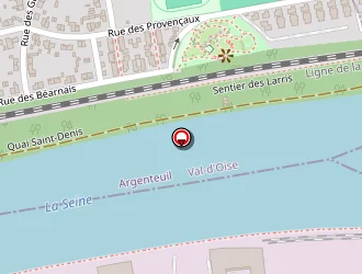 Carte de Exadis à Gennevilliers