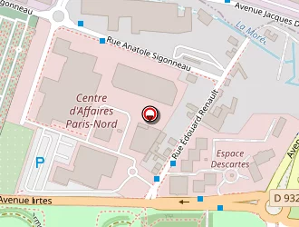 Carte de Hôtel Campanile à Blanc-mesnil (le)