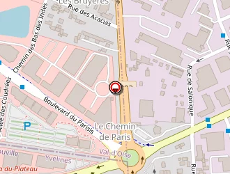 Carte de Robert Gregory à Argenteuil