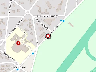 Carte de Cessrin Mgen à Maisons-laffitte