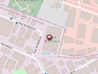 Carte de Elévation à Sartrouville