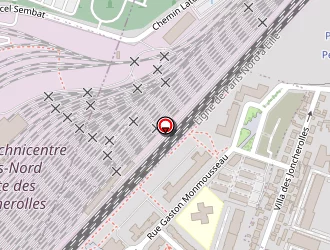 Carte de Delfy à Saint-denis