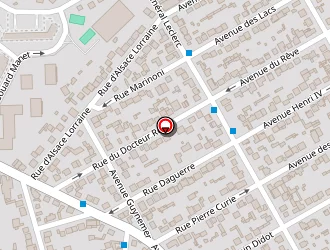 Carte de La Poste à Villepinte