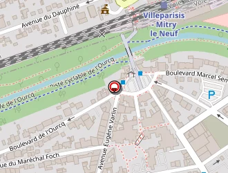 Carte de Aka à Villeparisis