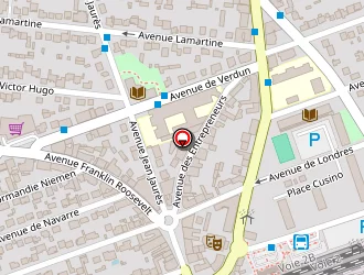 Carte de Fleuristes à Villeparisis