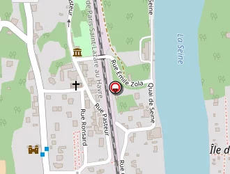 Carte de Hamelin à Médan