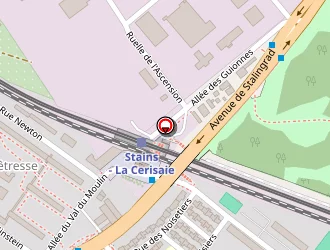 Carte de Franprix Stains à Stains