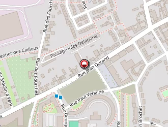 Carte de Collège Barbara à Stains