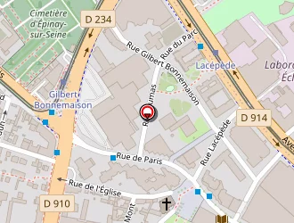 Carte de Cinactif à Épinay-sur-seine