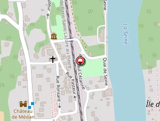 Carte de Azurclassic à Médan