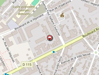 Carte de Bezzaouya Azzédine à Villepinte