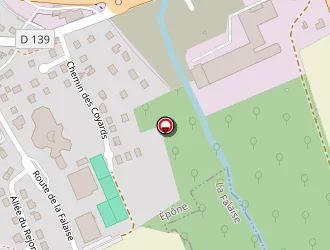 Carte de Collège Benjamin Franklin à Épône