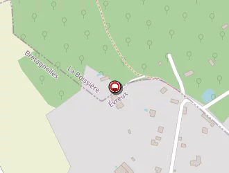 Carte de Servie à Bretagnolles