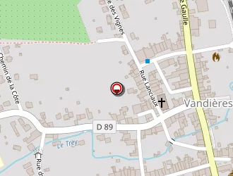 Carte de Albea à Vandières